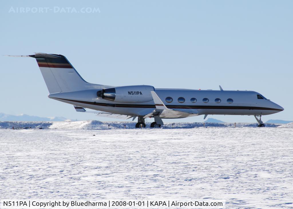 N511PA, 1989 Gulfstream Aerospace G-IV C/N 1111, Cleared for takeoff on 17L