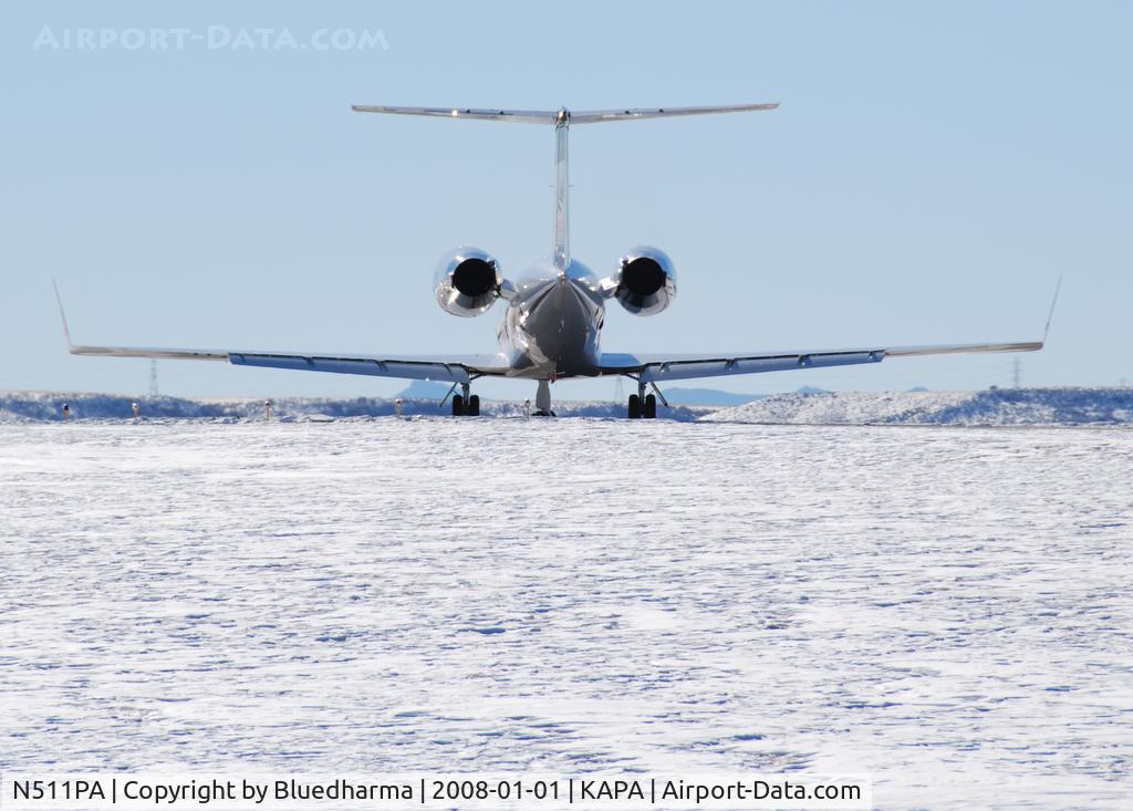 N511PA, 1989 Gulfstream Aerospace G-IV C/N 1111, Cleared for takeoff on 17L