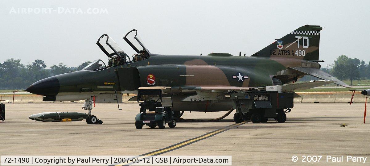 72-1490, 1972 Boeing QF-4E C/N 4469, This was once a very familiar sight at Seymour Johnson