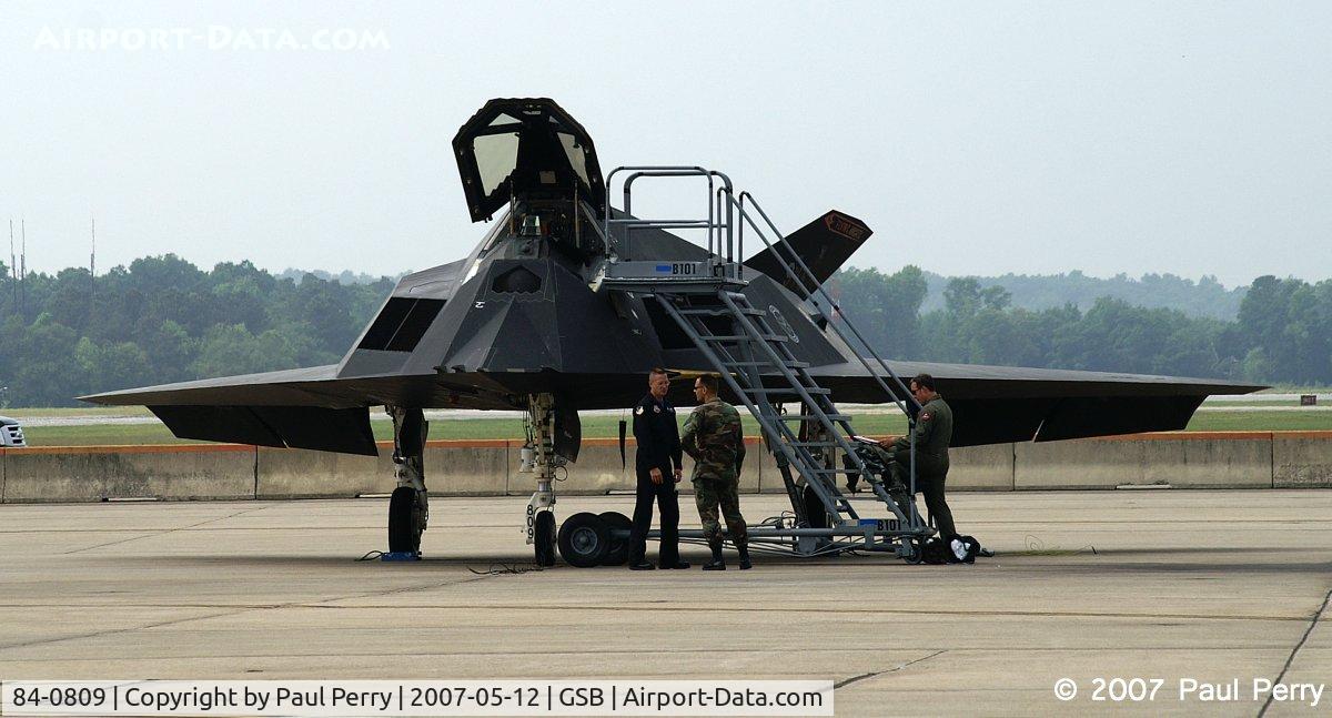 84-0809, 1983 Lockheed F-117A Nighthawk C/N A.4034, Getting ready for her time in the spotlight