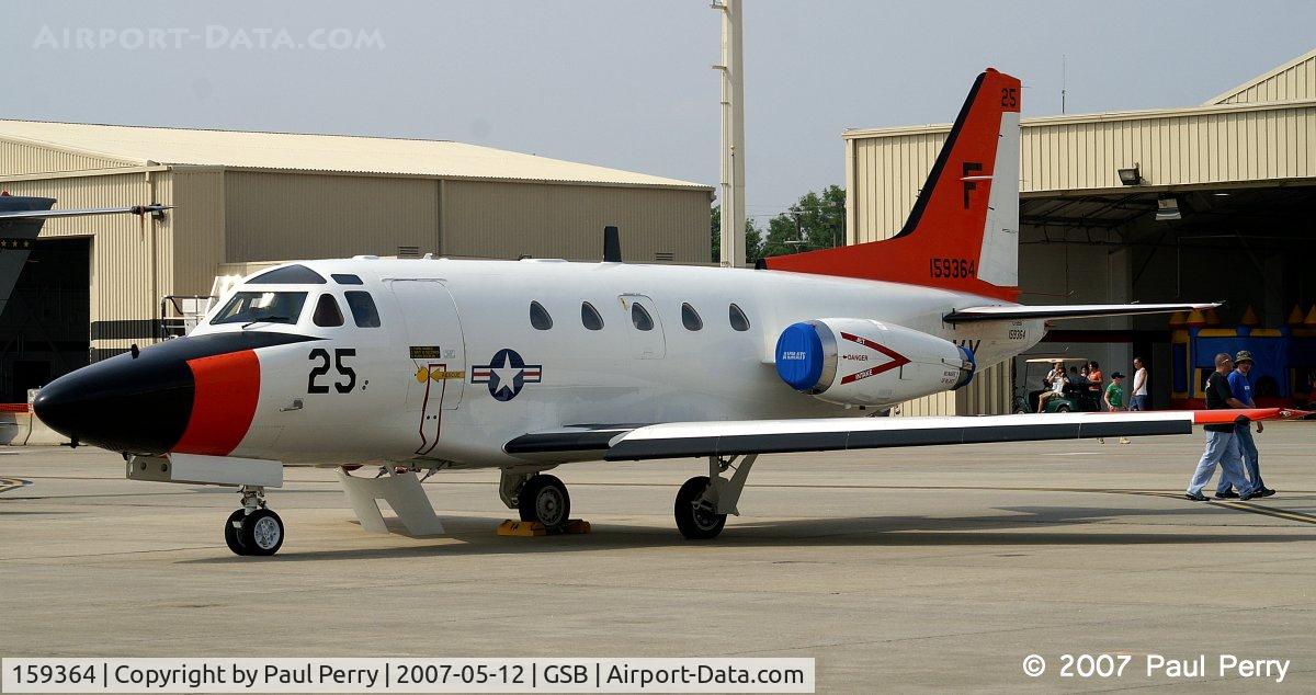 159364, 1974 North American NA-265 CT-39G Sabreliner C/N 306-69, Bright Navy bird