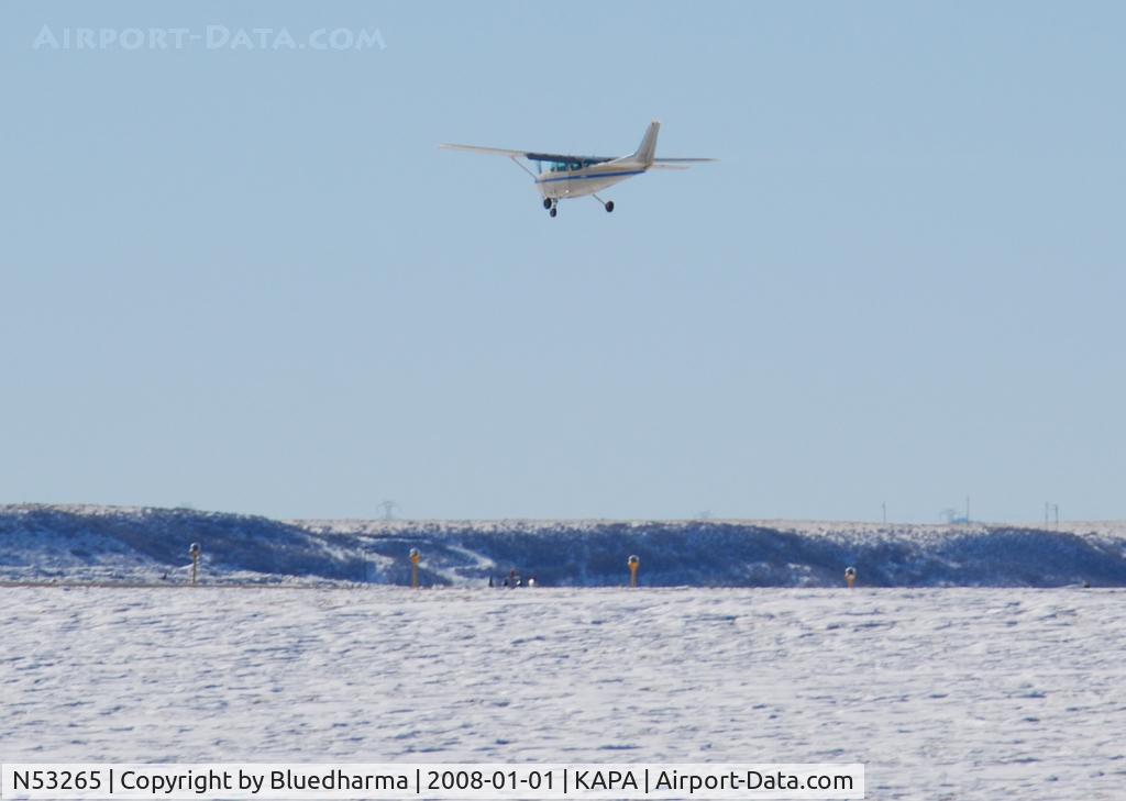 N53265, 1981 Cessna 172P C/N 17274714, Touch and Go on 17R.