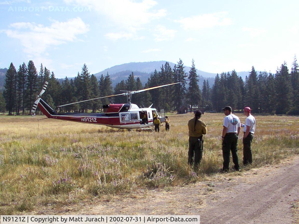 N9121Z, 1973 Bell 212 C/N 30580, near Mohawk, CA