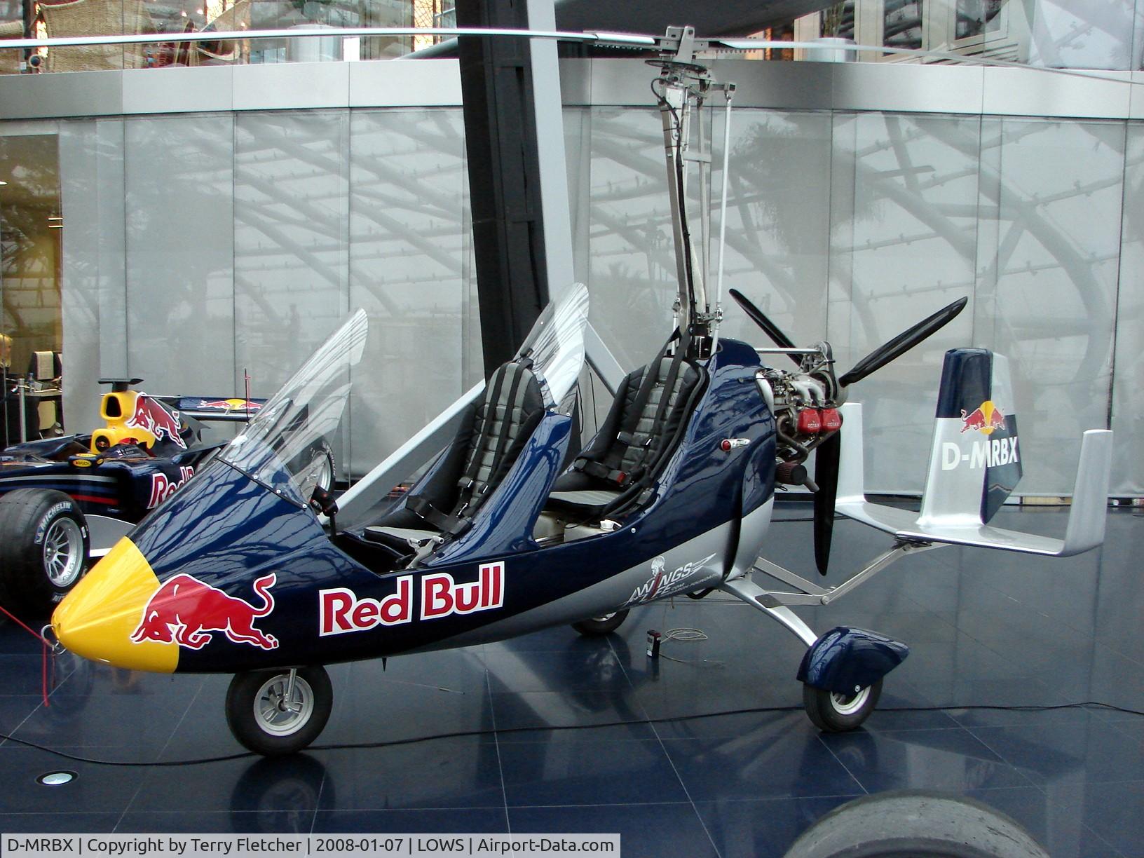 D-MRBX, 2006 AutoGyro MT-03 C/N 526 / 01-1 6, Every visit to Salzburg should include a visit to see the immaculate exhibits of the Hangar 7 Museum