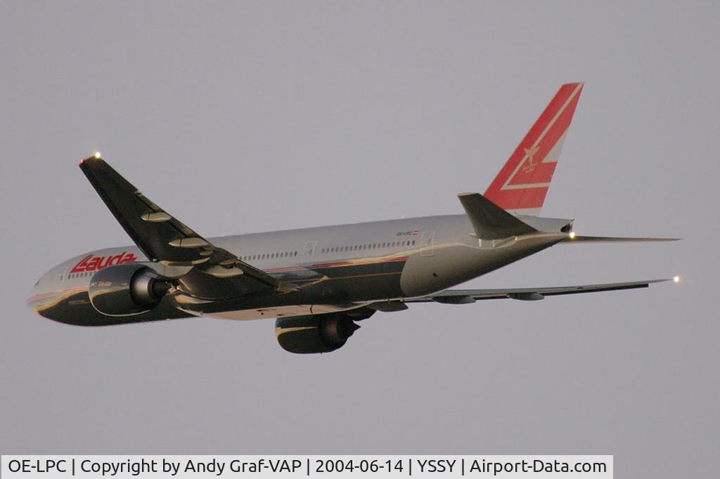 OE-LPC, 2002 Boeing 777-2Z9/ER C/N 29313, Lauda Air 777-200