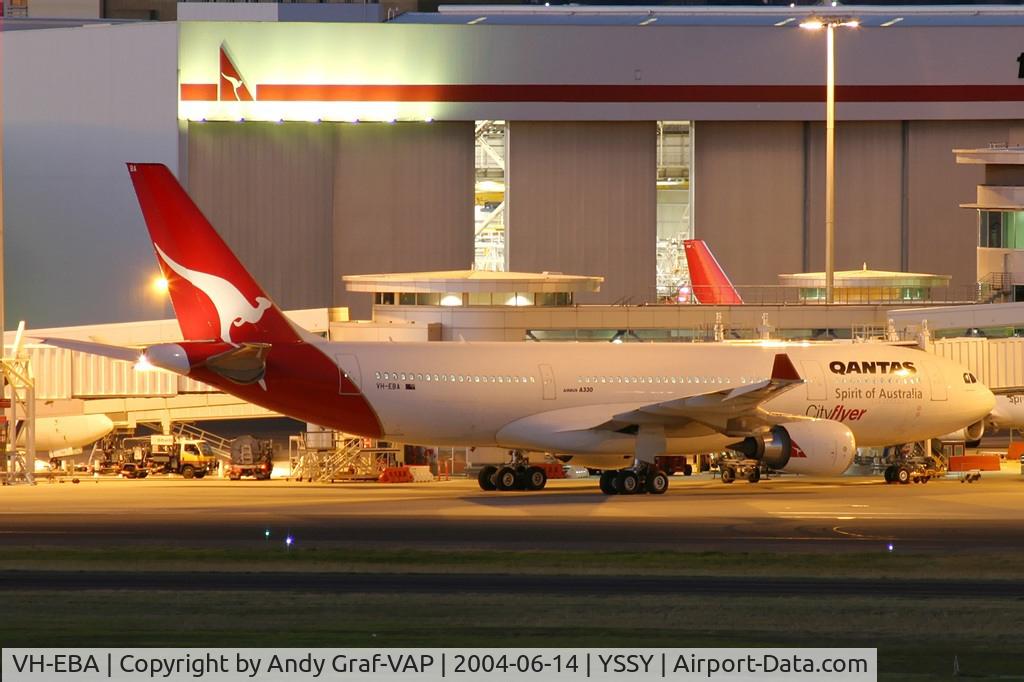 VH-EBA, 2002 Airbus A330-201 C/N 0508, Qantas A330-200