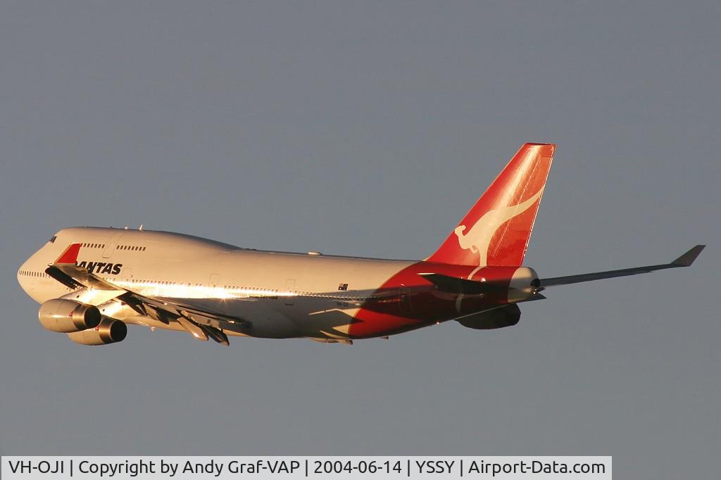 VH-OJI, 1990 Boeing 747-438 C/N 24887, Qantas 747-400
