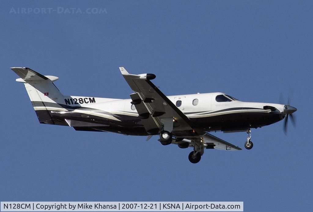N128CM, 2001 Pilatus PC-12/45 C/N 403, Pilatus 12/45 sailing on a beautiful day.
