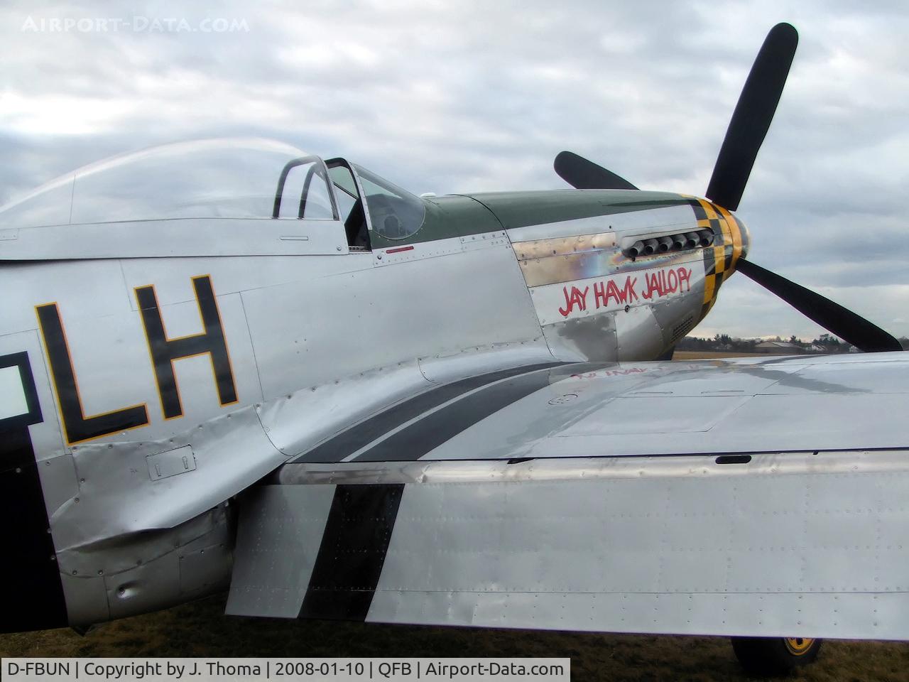 D-FBUN, 1944 North American P-51D Mustang C/N 122-39270, North American P-51D Mustang