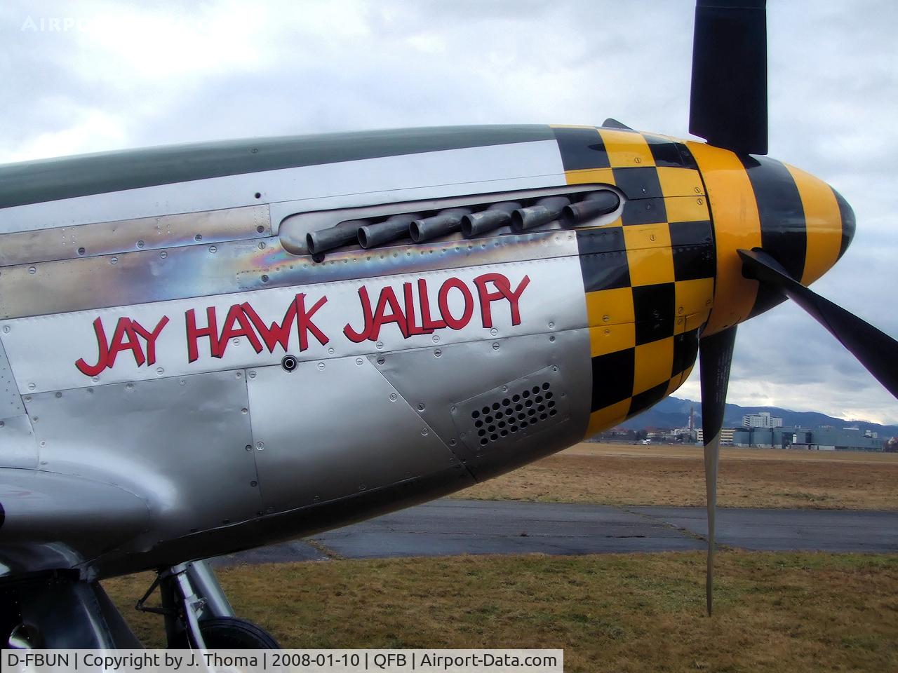 D-FBUN, 1944 North American P-51D Mustang C/N 122-39270, North American P-51D Mustang