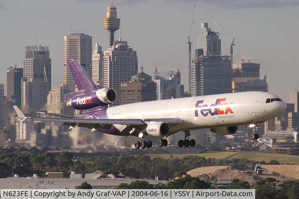 N623FE, 1999 McDonnell Douglas MD-11F C/N 48794, FEDEX MD11