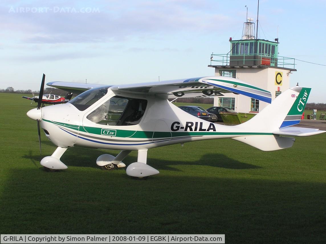 G-RILA, 2006 Flight Design CTSW C/N 8192, CTSW at Sywell