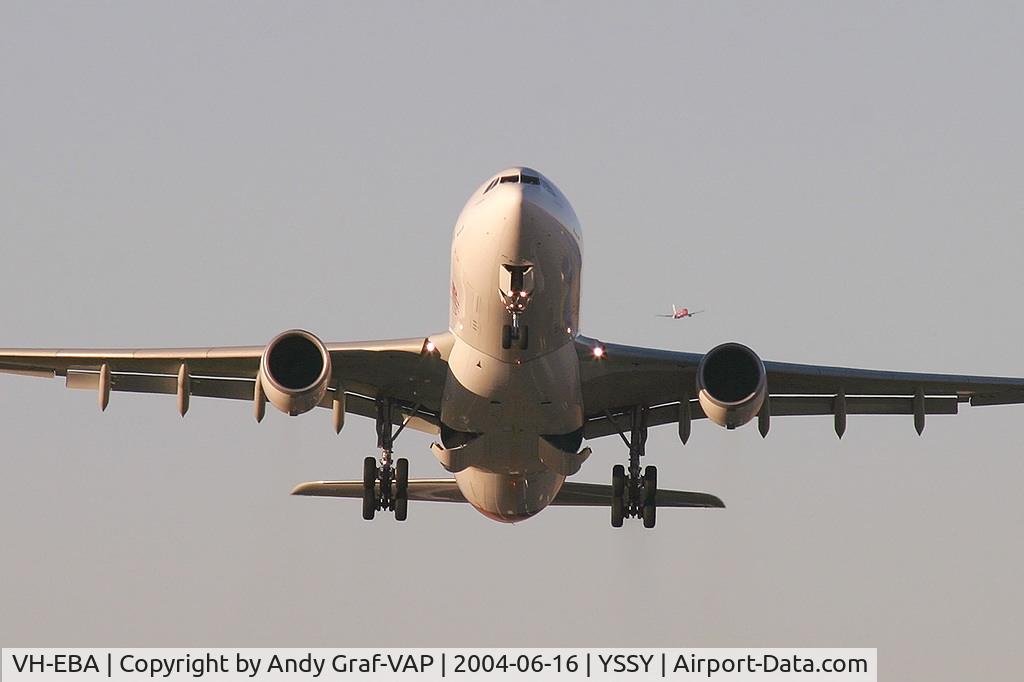 VH-EBA, 2002 Airbus A330-201 C/N 0508, Qantas A330-200