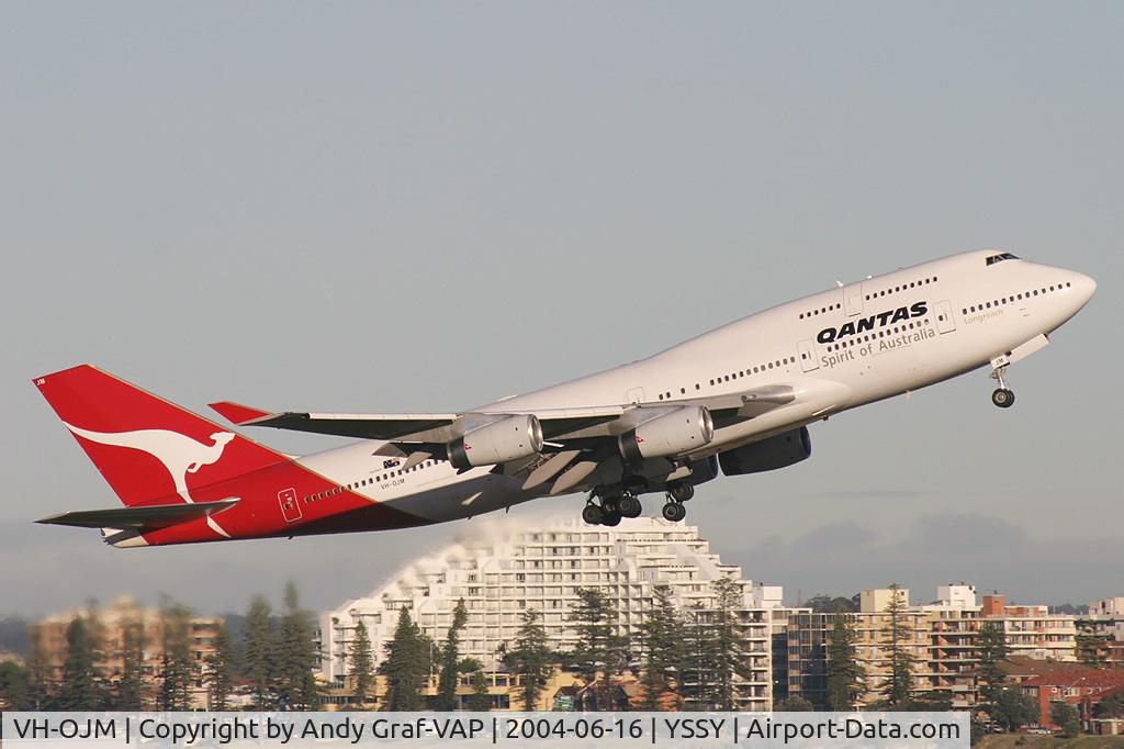 VH-OJM, 1991 Boeing 747-438 C/N 25245, Qantas 747-400