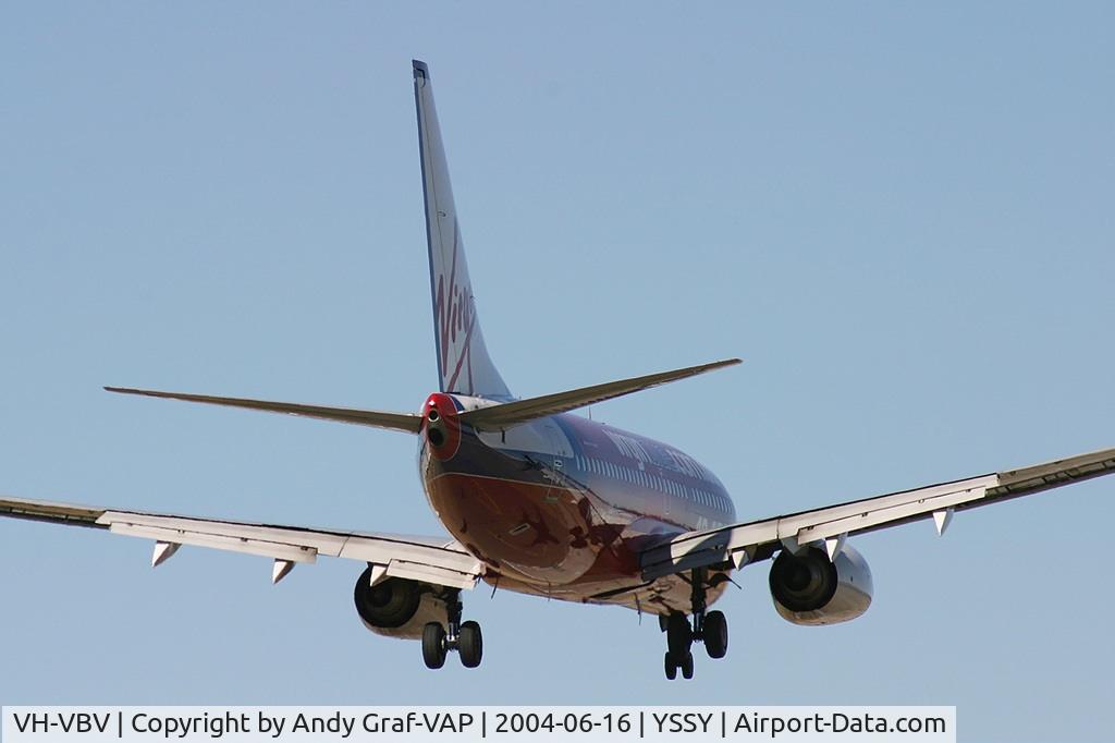 VH-VBV, 2003 Boeing 737-7BK C/N 33015, Virgin Blue 737-700