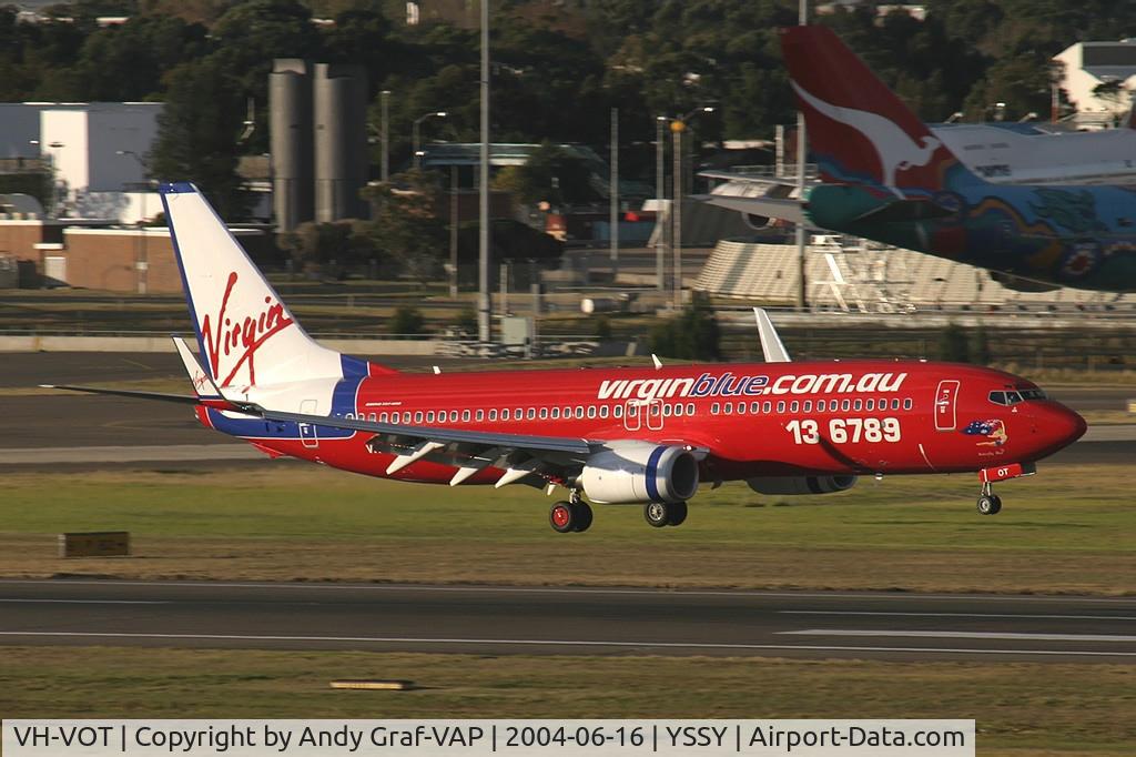 VH-VOT, 2004 Boeing 737-8FE C/N 33801, Virgin Blue 737-800