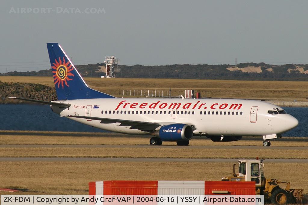 ZK-FDM, 1991 Boeing 737-3M8 C/N 25016, Freedomair 737-300