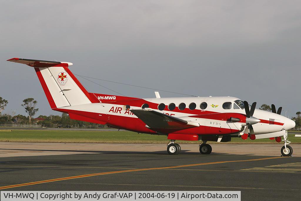 VH-MWQ, 1992 Beech B200 King Air C/N BB-1416, Air Ambulance B200