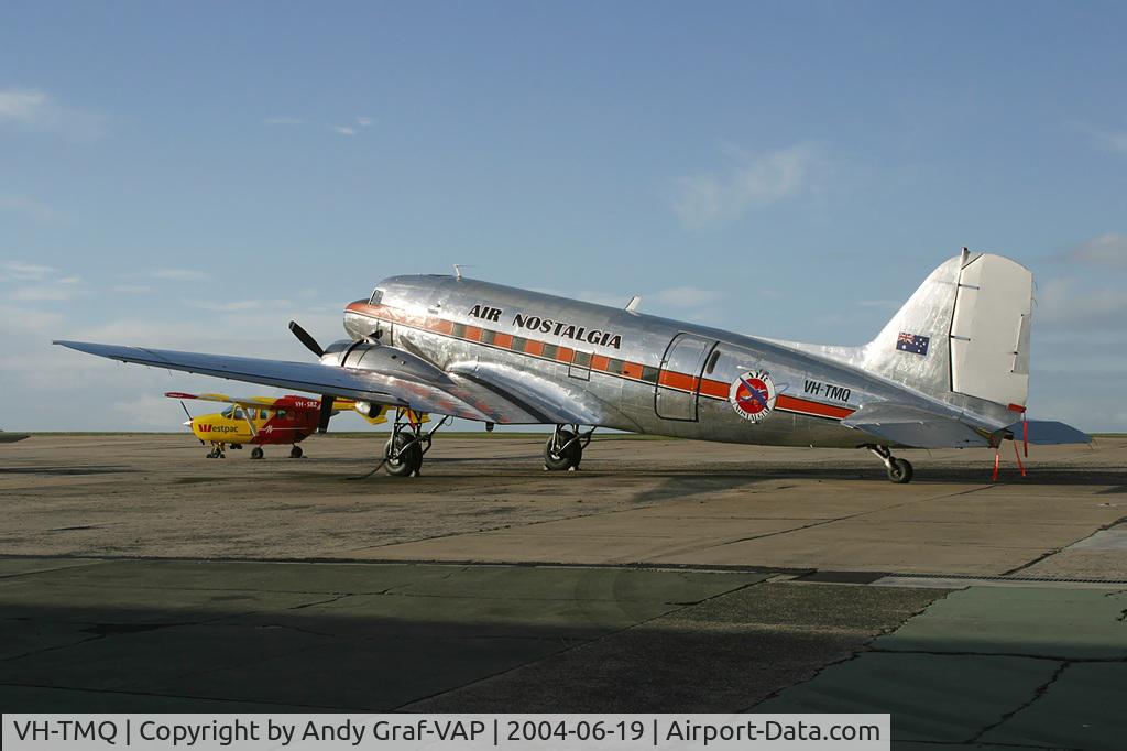 VH-TMQ, 1944 Douglas C-47B Skytrain C/N 16136/32884, Air Nostalgia DC-3