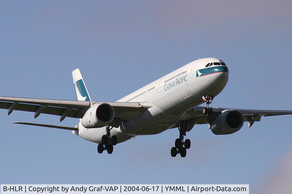 B-HLR, 2001 Airbus A330-343 C/N 421, Cathay Pacific A330-300