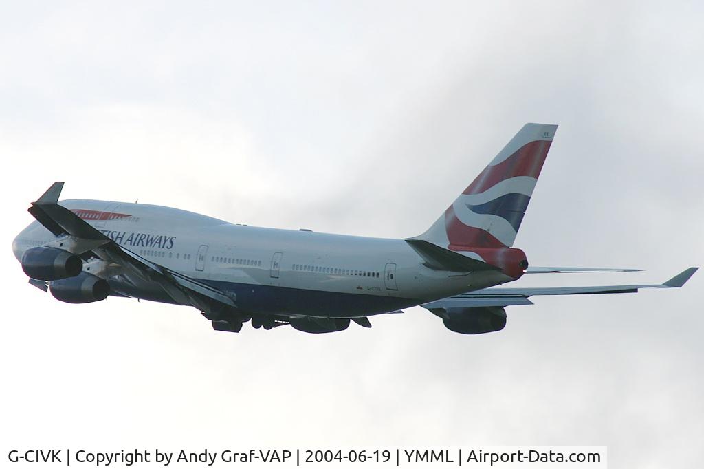 G-CIVK, 1997 Boeing 747-436 C/N 25818, British Airways 747-400