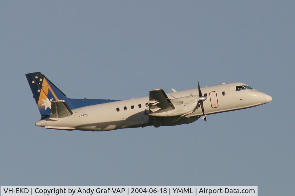 VH-EKD, 1989 Saab 340A C/N 340A-155A, Ansett SF340