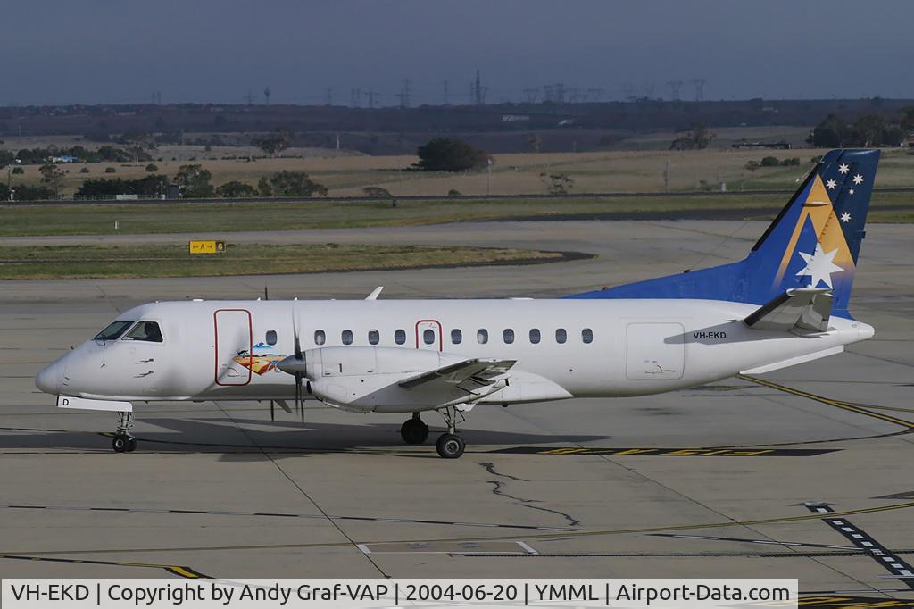 VH-EKD, 1989 Saab 340A C/N 340A-155A, Ansett SF340