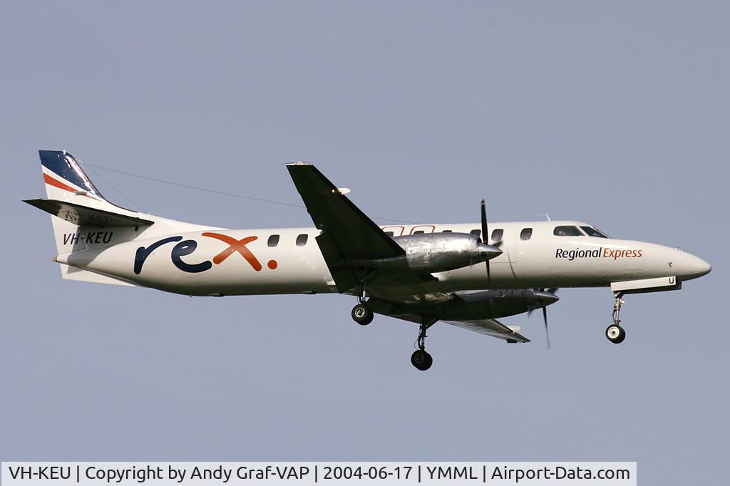 VH-KEU, 1994 Fairchild SA-227DC Metro 23 C/N DC-846B, REX SWM