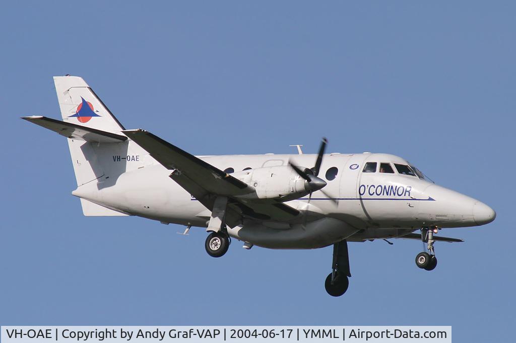 VH-OAE, 1989 British Aerospace Jetstream 3201 C/N 851, O Connor Bae 31
