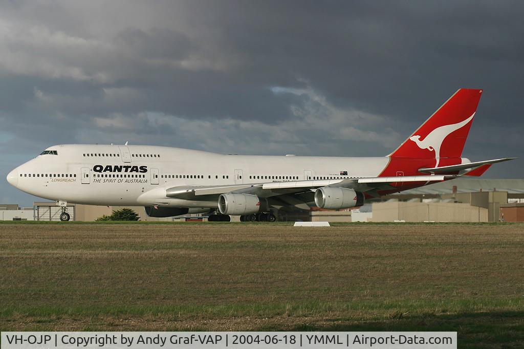 VH-OJP, 1992 Boeing 747-438 C/N 25545, Qantas 747-400