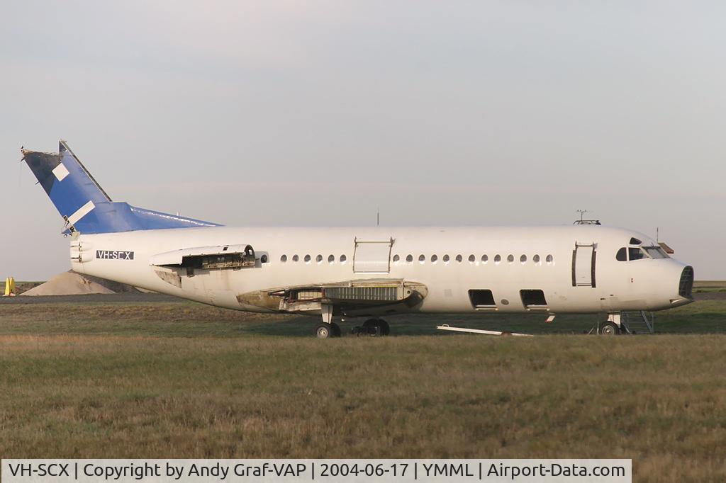 VH-SCX, 1974 Piper PA-25-235 C/N 25-7405561, Fokker 28