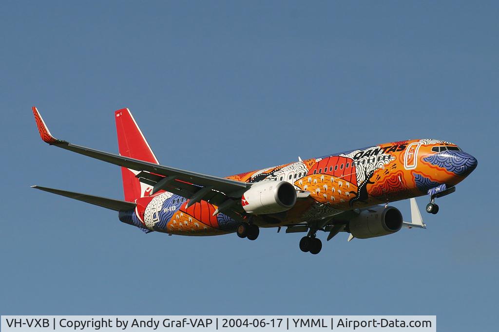 VH-VXB, 2001 Boeing 737-838 C/N 30101, Qantas 737-800