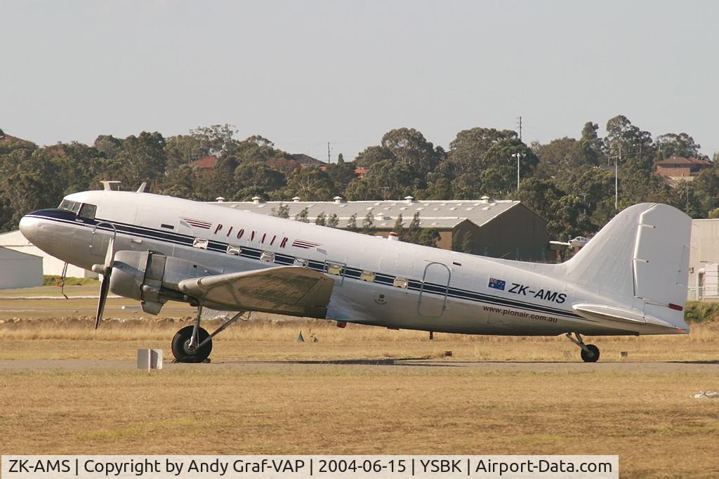 ZK-AMS, 1943 Douglas DC3C-S1C3G (C-47A) C/N 9286, Pionair DC-3