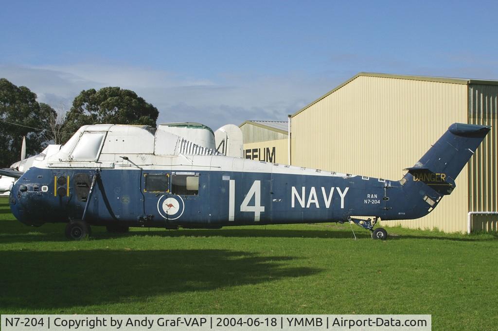 N7-204, 1962 Westland Wessex HAS.31A C/N WA204, RAAF Westland Wessex