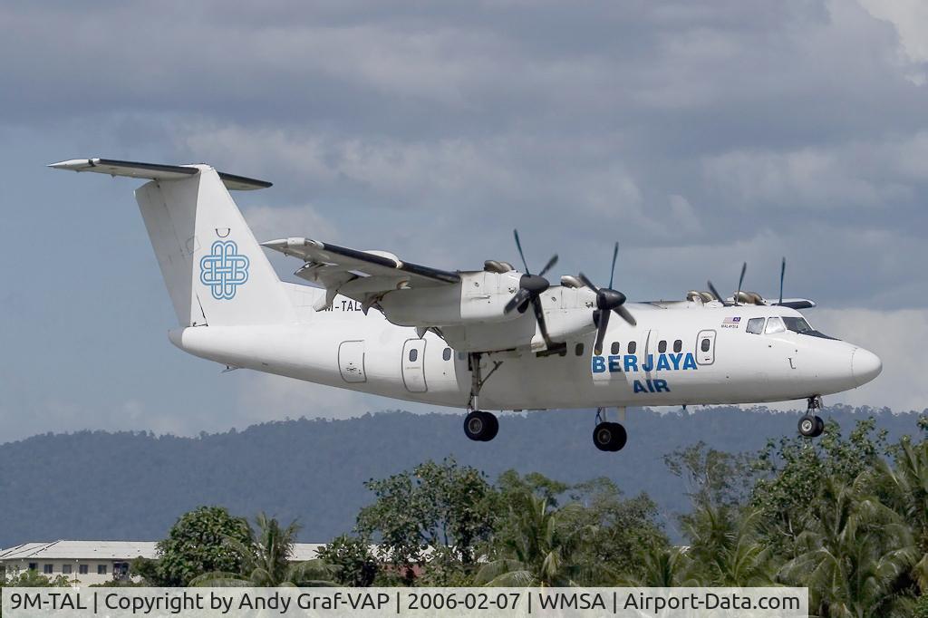 9M-TAL, 1988 De Havilland Canada DHC-7-110 Dash 7 C/N 112, Berjaya Air DHC 7-100