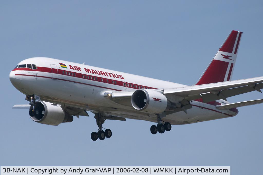 3B-NAK, 1988 Boeing 767-23B/ER C/N 23973, Air Mauritius 767-200