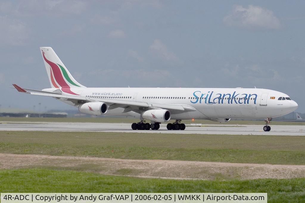 4R-ADC, Airbus A340-311 C/N 034, Sri Lankan A340-300