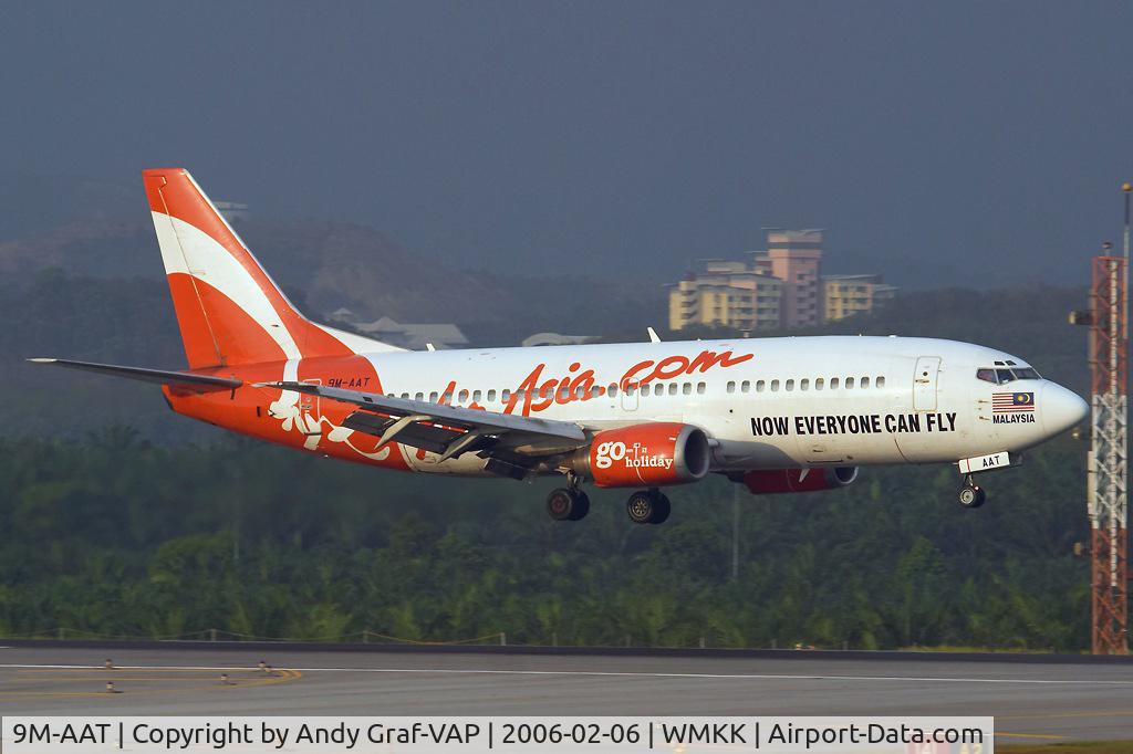 9M-AAT, 1991 Boeing 737-3M8 C/N 25071, Air Asia 737-300