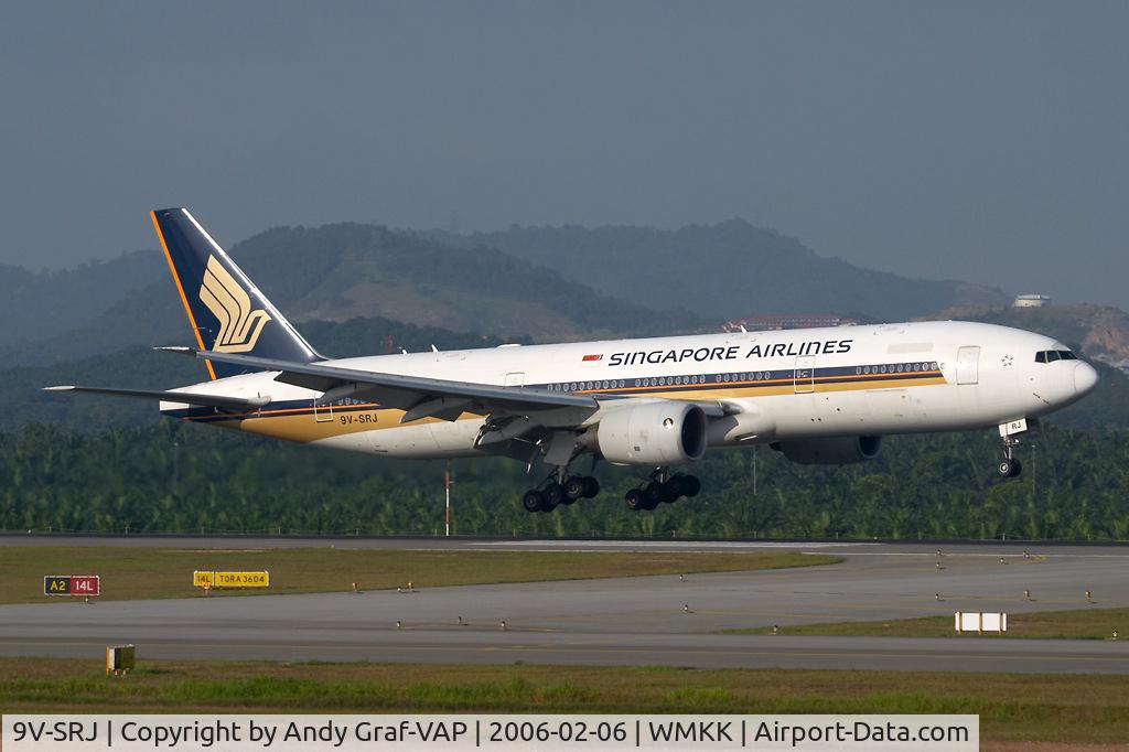9V-SRJ, 2001 Boeing 777-212/ER C/N 28527, Singapore Airlines 777-200