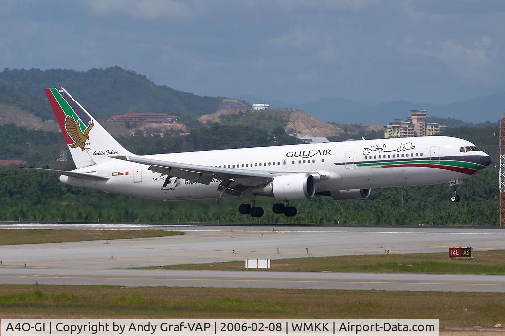 A4O-GI, 1989 Boeing 767-3P6/ER C/N 24485, Gulf Air 767-300
