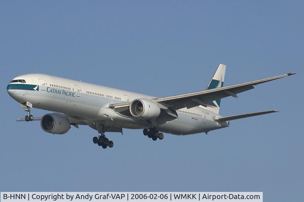 B-HNN, 2003 Boeing 777-367 C/N 33703, Cathay Pacific 777-300