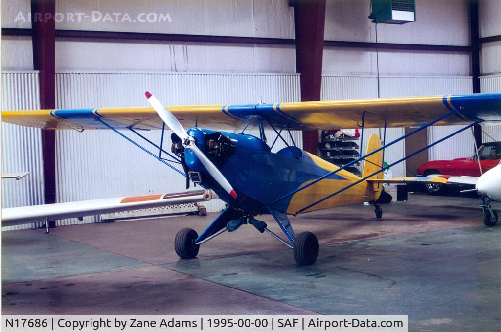 N17686, 1940 American Eagle Eaglet A-31-1B C/N 1201, Eaglet / Cub at Santa Fe