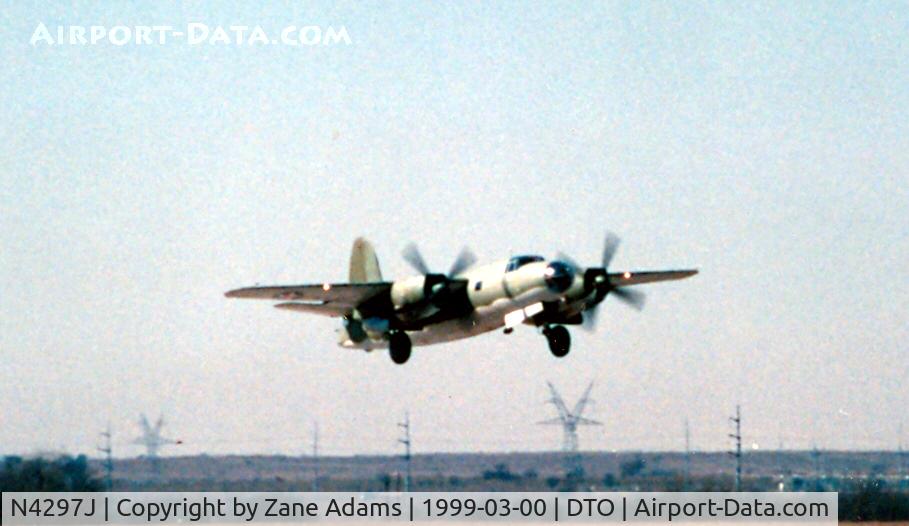 N4297J, 1940 Martin B-26 Marauder C/N 40-1464, At Denton TX overnight stop on cross country delivery flight by Kermit Weeks