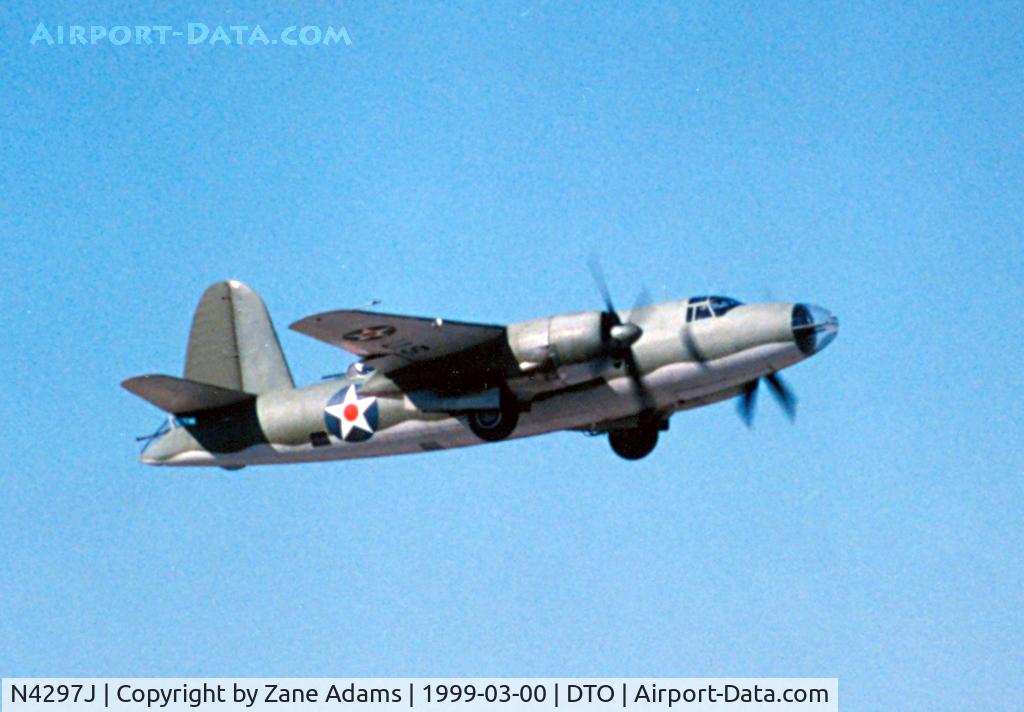 N4297J, 1940 Martin B-26 Marauder C/N 40-1464, At Denton TX overnight stop on cross country delivery flight by Kermit Weeks
