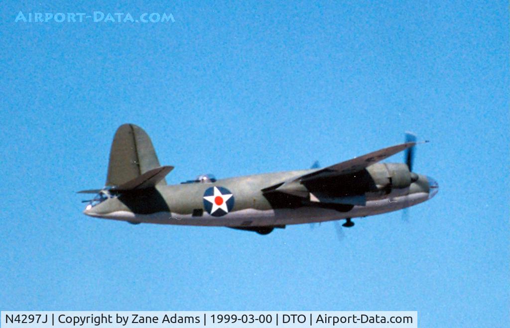 N4297J, 1940 Martin B-26 Marauder C/N 40-1464, At Denton TX overnight stop on cross country delivery flight by Kermit Weeks