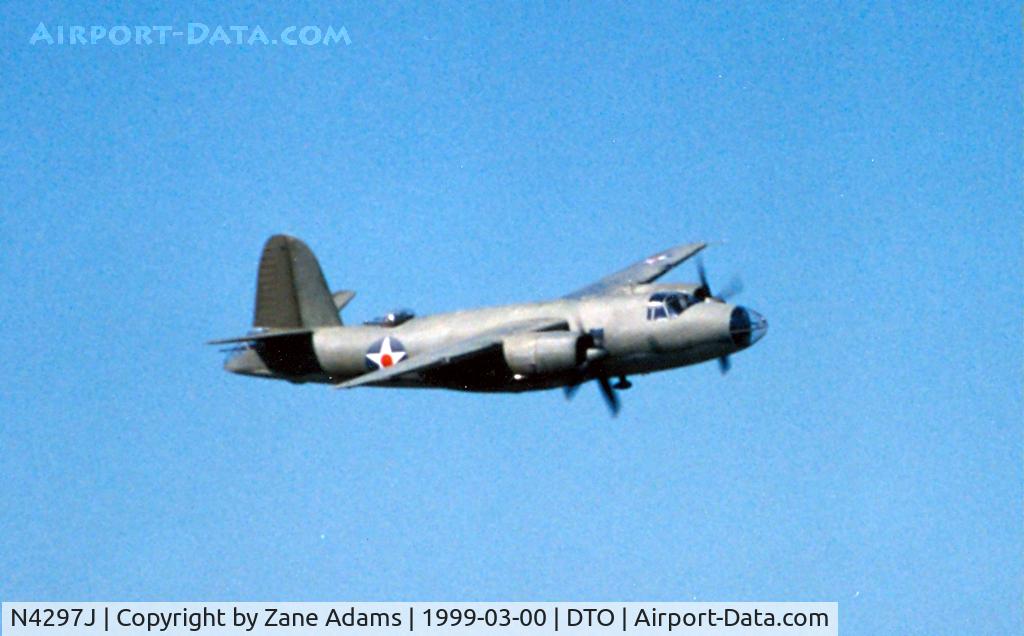 N4297J, 1940 Martin B-26 Marauder C/N 40-1464, At Denton TX overnight stop on cross country delivery flight by Kermit Weeks