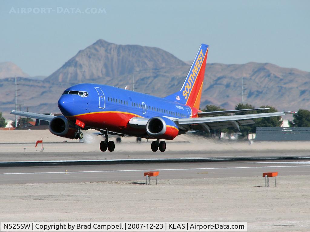 N525SW, 1992 Boeing 737-5H4 C/N 26567, Southwest Airlines / 1992 Boeing 737-5H4