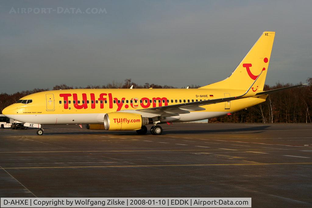 D-AHXE, 2007 Boeing 737-7K5 C/N 35135, visitor