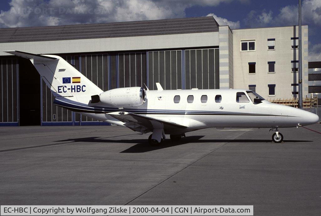 EC-HBC, 1998 Cessna 525 CitationJet C/N 525-0264, visitor