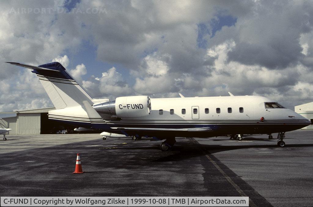 C-FUND, 1995 Canadair Challenger 601-3R (CL-600-2B16) C/N 5172, visitor